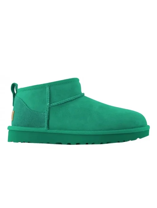 🆕️🎿Ugg Ultra Mini Boots, Emerald Green - Sz 8 - Picture 4 of 11